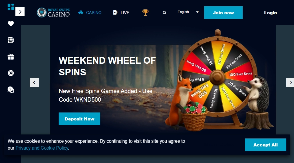 RoyalSwipe Casino